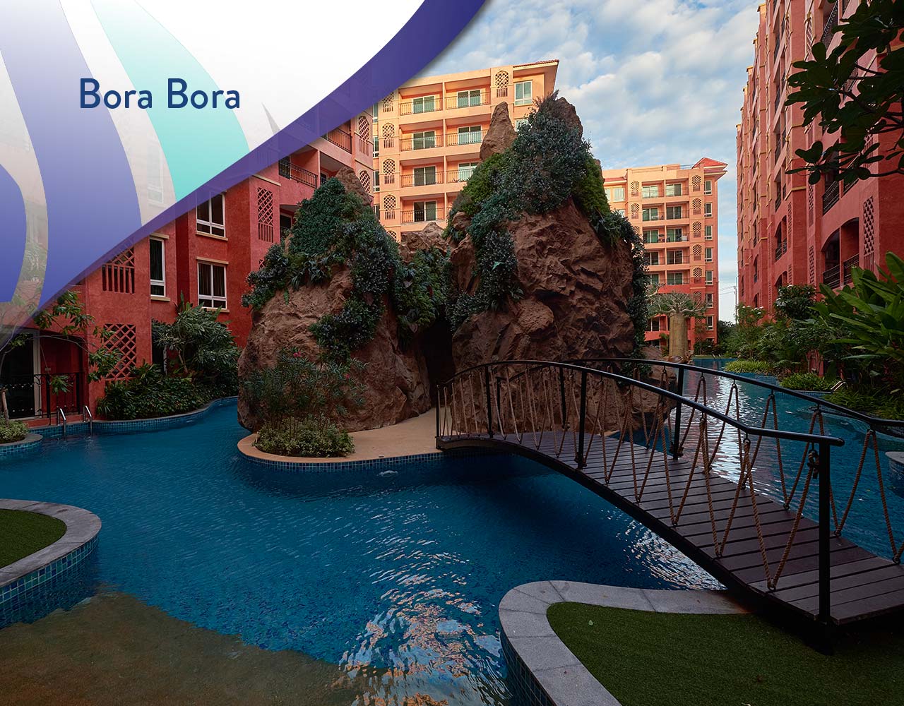 Bora Bora Seven Seas Condo Resort Jomtien Ready to Move In Now